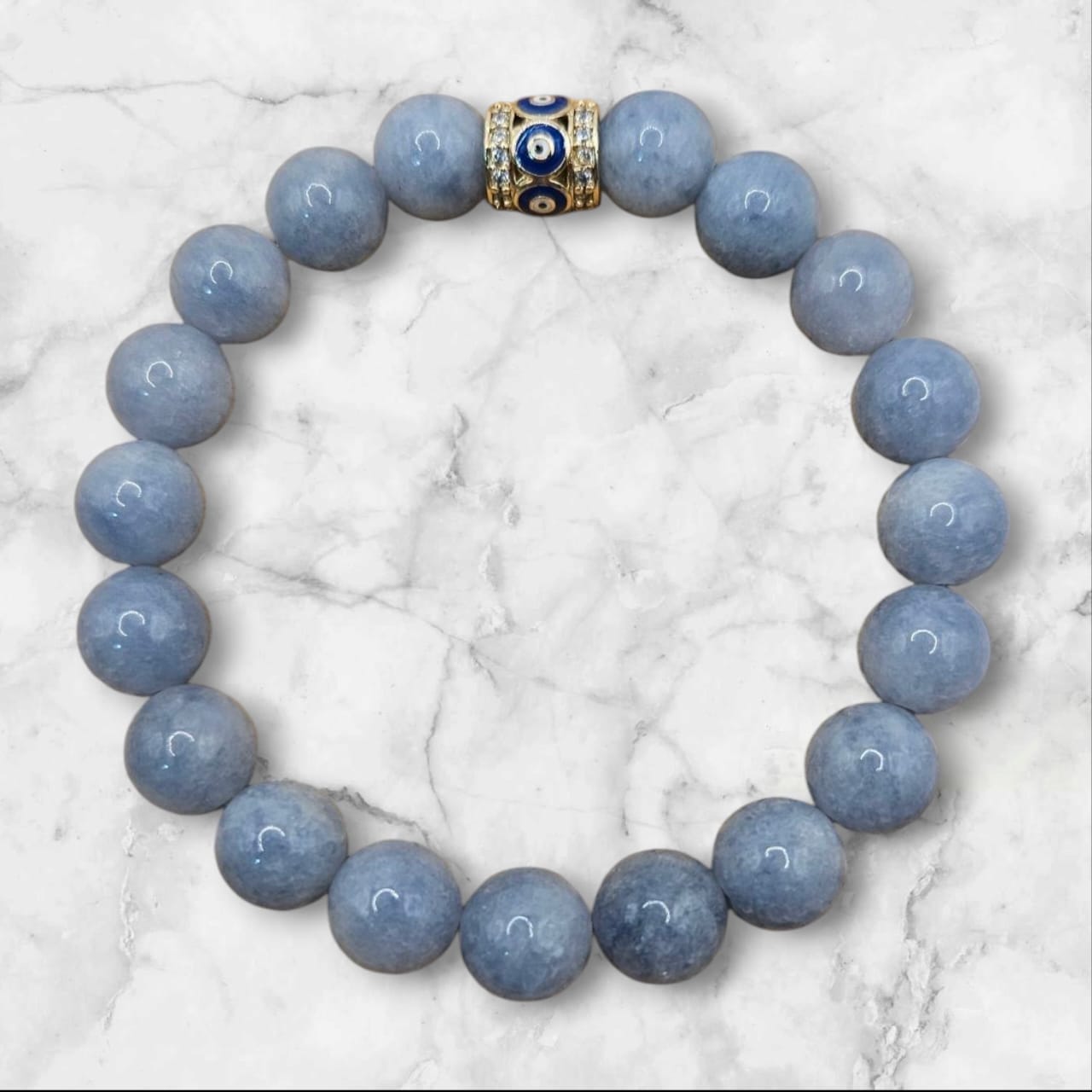 Angelite Peace Bracelet